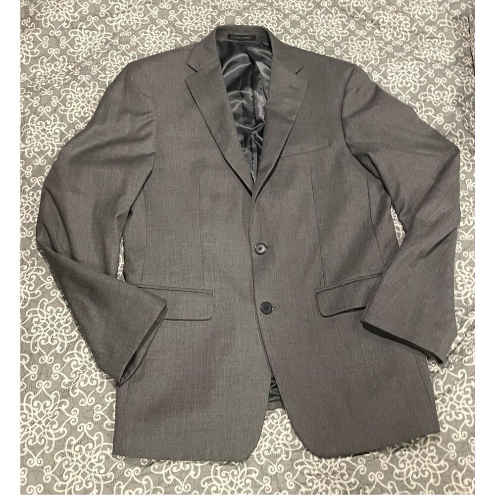 Calvin Klein Gray Blazer Men’s 40R Suit Jacket
